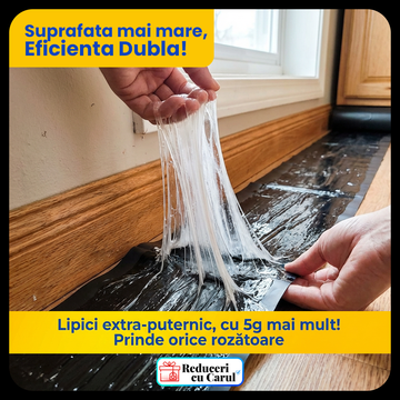 (4 bucăți) Covoraș lipici non-toxică pentru șoareci – fără chimicale