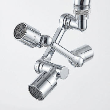 Extensie 360° din Metal pentru Robinet – Control Total al Jetului