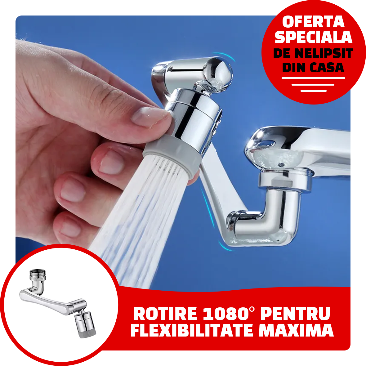 OFERTA Extensie Robinet 360, DANGRO.ro, .