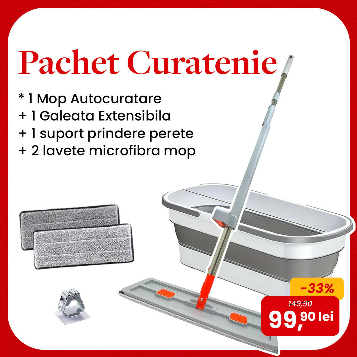 Pachet Mop+Galeata, DANGRO.ro, .