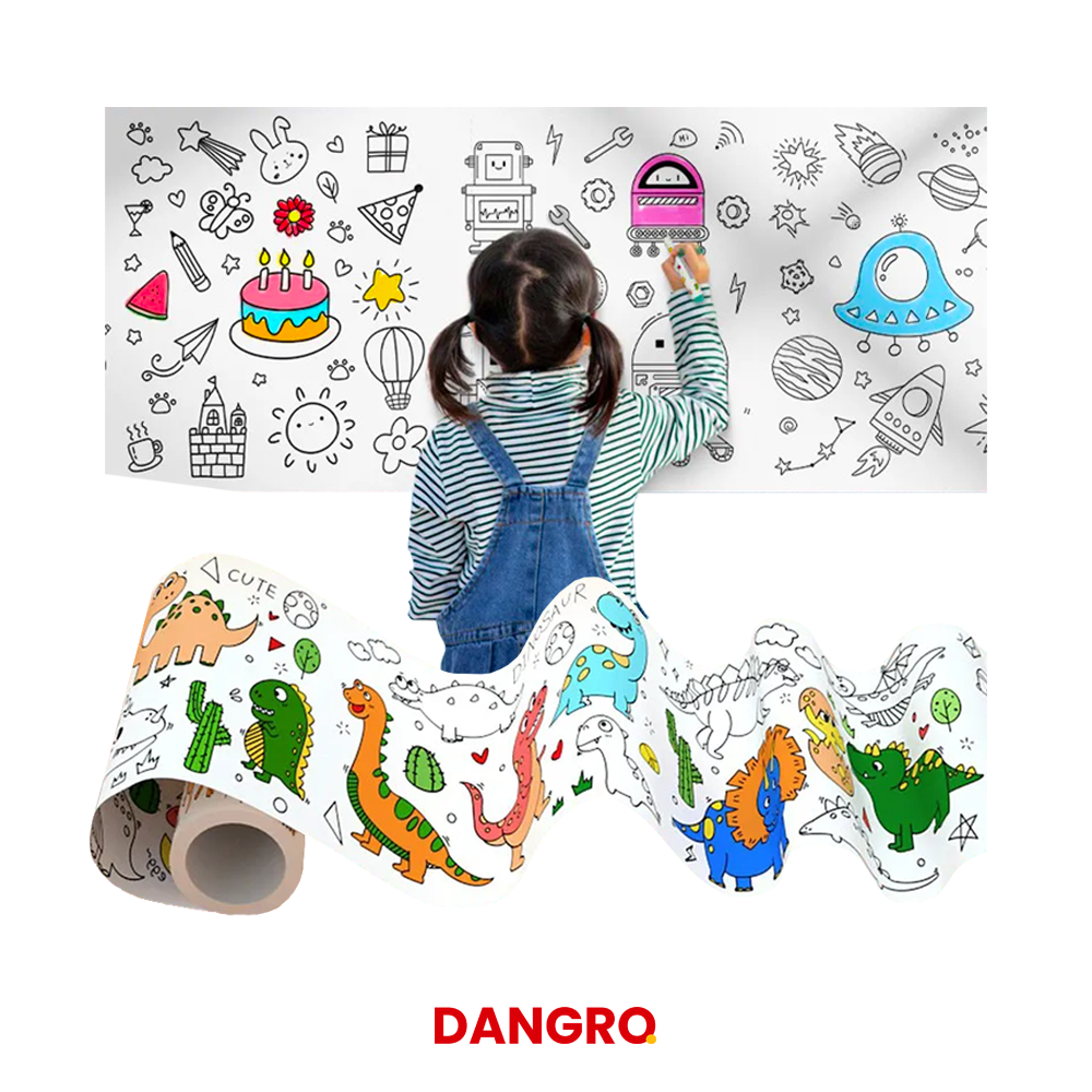 Rola Cu Desene De Colorat | DANGRO ⭐⭐⭐⭐⭐